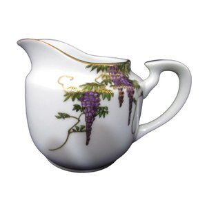 Koshida Wisteria Garland Creamer Cream Jug Vintage Hand Painted Japan EUC